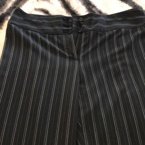 Pinstripe pants